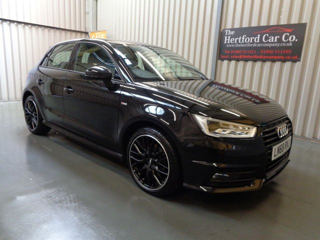 2018 68 Audi A1 1.4 SPORTBACK TFSI S LINE NAV 5d 123 BHP