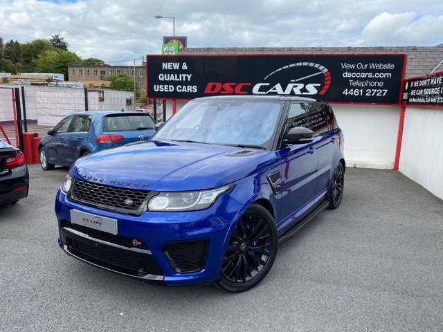 2017 K Land Rover Range Rover Sport 5.0 V8 SVR 5d 543 BHP