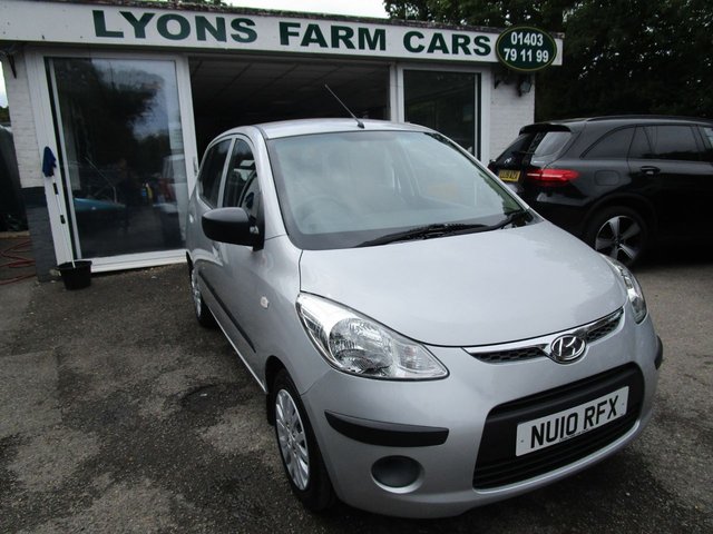 2010 10 Hyundai I10 1.2 CLASSIC 5d 77 BHP