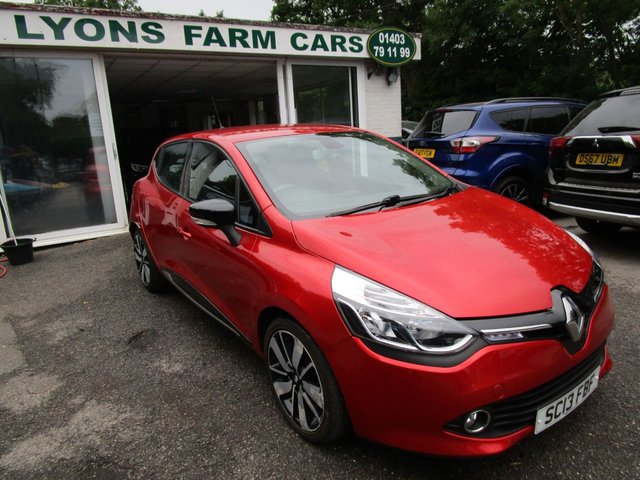 2013 13 Renault Clio 0.9 DYNAMIQUE S MEDIANAV ENERGY TCE S/S 5d 90 BHP