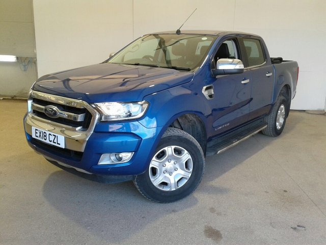 2018 18 FORD RANGER 2.2 LIMITED 4X4 DOUBLE CAB PICKUP TDCI 4d 158 BHP