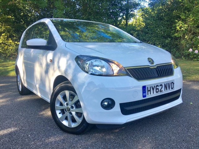 2012 62 Skoda Citigo 1.0 SE 12V 3d AUTO 59 BHP 2 OWNER / RECENT CAMBELT RENEW / HEATED SEATS / CRUISE CONTROL/ AIRCON/ ALLOYS/REAR PARK SENSORS