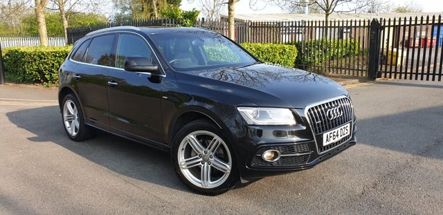2014 64 Audi Q5 2.0 TDI QUATTRO S LINE PLUS 5d 175 BHP