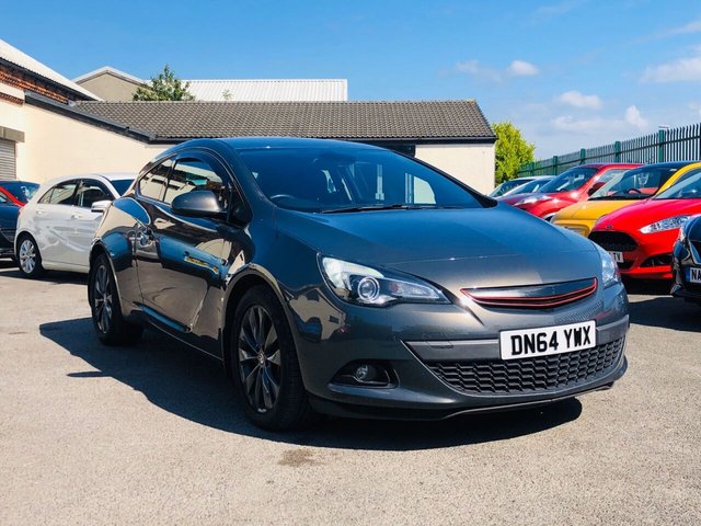 2014 64 Vauxhall Astra 1.4 GTC SRI S/S 3d 138 BHP