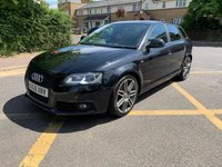 USED 2009 09 AUDI A3 2.0 SPORTBACK TDI S LINE SPECIAL EDITION 5d 168 BHP 