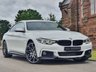 USED 2017 67 BMW 4 SERIES 3.0 430D XDRIVE M SPORT 2d 255 BHP DIGITAL DASH ++ RED LEATHER ++ SAT NAV ++ CAMERA ++