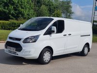 USED 2016 65 FORD TRANSIT CUSTOM 2.2 290 LR P/V 99 BHP ** NO VAT ** NO VAT **  2 KEYS