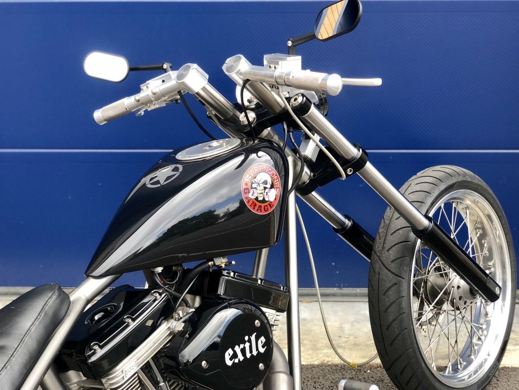 USED 2008 08 EXILE CYCLES PURE SEX DRAGSTER 1600cc // Chopper // Bobber // Px swap  
