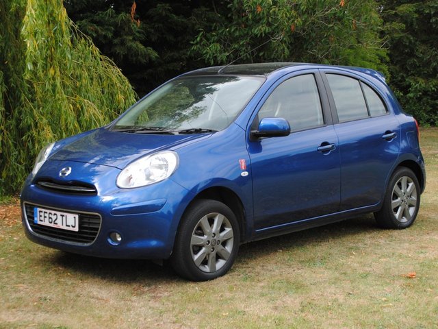 2012 62 Nissan Micra 1.2 ELLE 5d 79 BHP