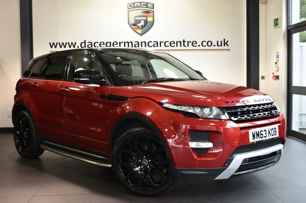 View our LAND ROVER RANGE ROVER EVOQUE