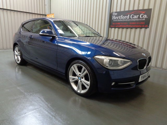 2014 14 BMW 1 Series 2.0 118D SPORT 3d 141 BHP
