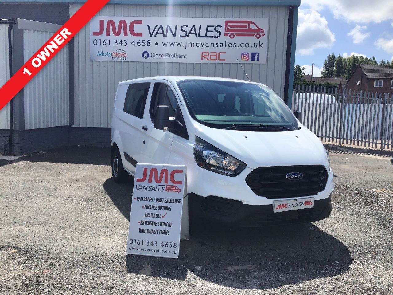 used ford transit custom 6 seater