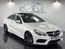 USED 2014 14 MERCEDES-BENZ E-CLASS 3.0 E400 AMG SPORT PLUS 2d 333 BHP PAN ROOF, SAT NAV, RED LEATHER