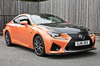 USED 2016 16 LEXUS RC F 5.0 V8 CARBON 2d 471 BHP Solar Flare Metallic