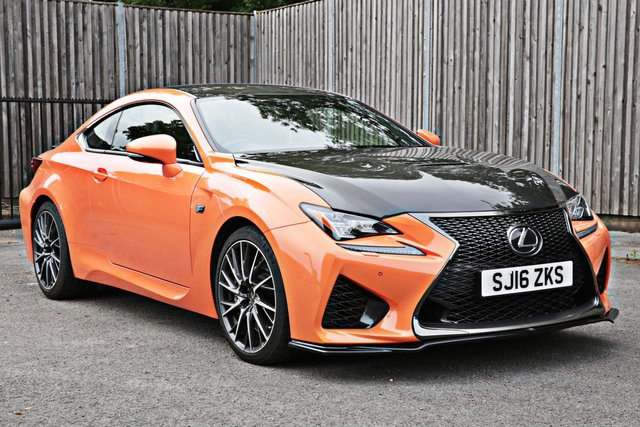 2016 16 Lexus RC F 5.0 V8 CARBON 2d 471 BHP