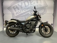 USED 2017 17 HONDA CMX 500 REBEL, A-X WITH RECENT SERVICE