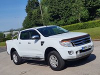 USED 2014 64 FORD RANGER 2.2 LIMITED 4X4 DCB TDCI 4d 148 BHP SAT NAV+CAMERA+SPORT TOP ** NO VAT