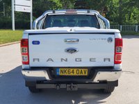 USED 2014 64 FORD RANGER 2.2 LIMITED 4X4 DCB TDCI 4d 148 BHP SAT NAV+CAMERA+SPORT TOP ** NO VAT
