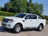USED 2014 64 FORD RANGER 2.2 LIMITED 4X4 DCB TDCI 4d 148 BHP SAT NAV+CAMERA+SPORT TOP ** NO VAT