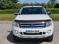 USED 2014 64 FORD RANGER 2.2 LIMITED 4X4 DCB TDCI 4d 148 BHP SAT NAV+CAMERA+SPORT TOP ** NO VAT