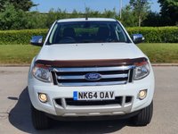 USED 2014 64 FORD RANGER 2.2 LIMITED 4X4 DCB TDCI 4d 148 BHP SAT NAV+CAMERA+SPORT TOP ** NO VAT