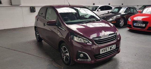 2017 67 Peugeot 108 1.2 PURETECH ALLURE 5d 82 BHP
