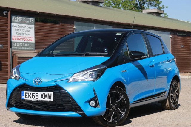 2018 68 Toyota Yaris 1.5 VVT-I BI-TONE 5d 135 BHP