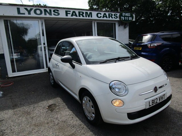 2012 12 Fiat 500 1.2 POP 3d 69 BHP