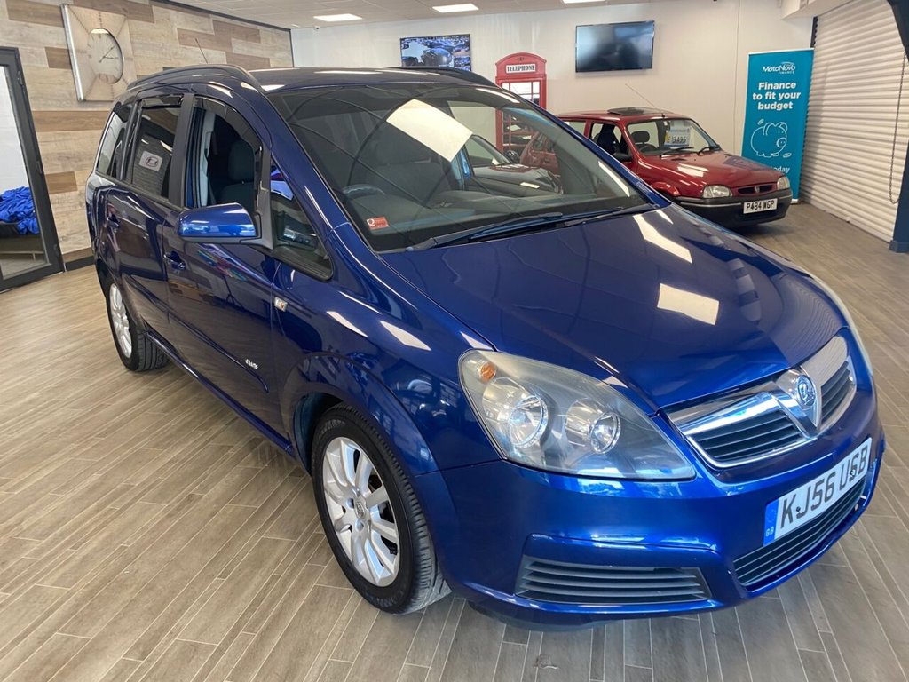 View our VAUXHALL ZAFIRA