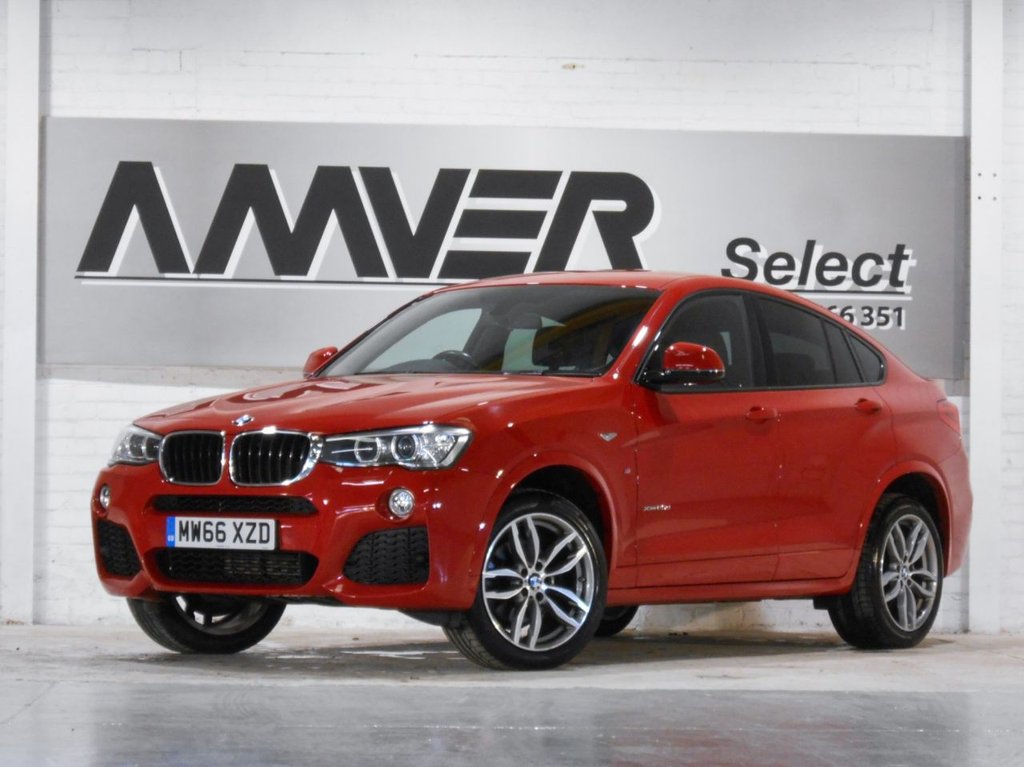 USED 2016 66 BMW X4 2.0 XDRIVE20D M SPORT 4d 188 BHP FINANCE AVAILABLE
