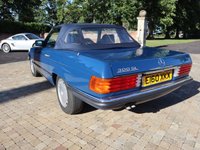 USED 1987 E MERCEDES-BENZ SL 3.0 300 SL 2d 188 BHP APPRECIATING CLASSIC Acompanied by lots of service receipts new Mohair Hood and interior Leather Retrim