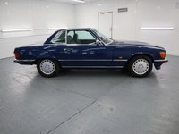 USED 1987 E MERCEDES-BENZ SL 3.0 300 SL 2d 188 BHP APPRECIATING CLASSIC Acompanied by lots of service receipts new Mohair Hood and interior Leather Retrim
