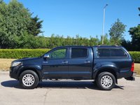 USED 2013 63 TOYOTA HI-LUX 3.0 INVINCIBLE 4X4 D-4D DCB 169 BHP LEATHER + REVERSING CAMERA