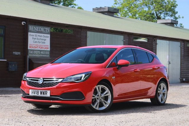 2018 18 Vauxhall Astra 1.6 SRI VX-LINE NAV S/S 5d 197 BHP
