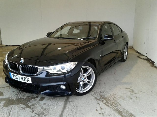 2017 17 BMW 4 SERIES 2.0 420D M SPORT GRAN COUPE 4d 188 BHP