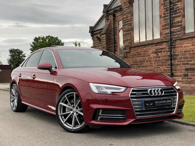 2017 17 Audi A4 3.0 TDI QUATTRO S LINE 4d 215 BHP [VIRTUAL DASH]
