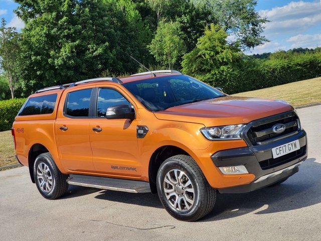 2017 17 Ford Ranger 3.2 WILDTRAK 4X4 DCB TDCI 4d 197 BHP