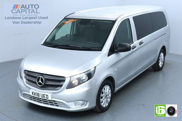 2018 18 MERCEDES-BENZ VITO 2.1 114 Bluetec Tourer Select 136 BHP X-LWB Auto Minibus