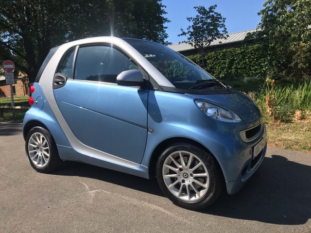 2012 12 Smart Fortwo 1.0 PASSION MHD 2d 71 BHP