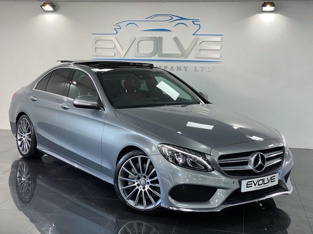 2015 15 Mercedes-Benz C Class 2.1 C300 BT HYBRID AMG LINE PREMIUM PLUS 4d 204 BHP