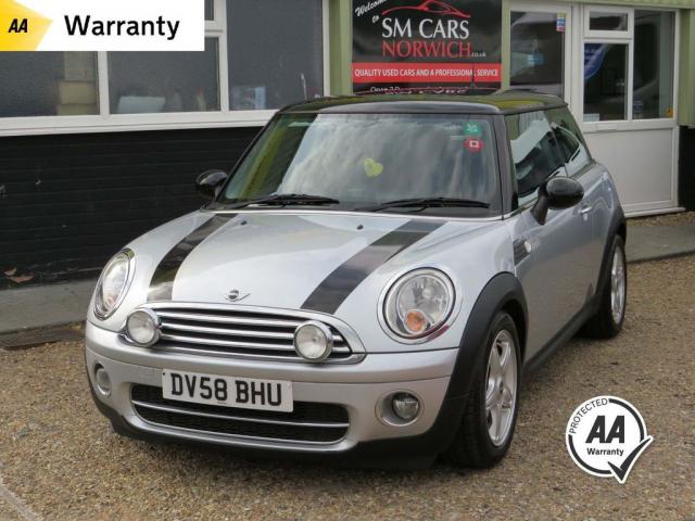 2008 58 MINI Hatch Cooper 1.6 COOPER D 3d 108 BHP