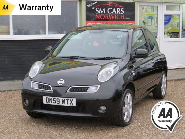 2010 59 Nissan Micra 1.2 N-TEC 3d 80 BHP