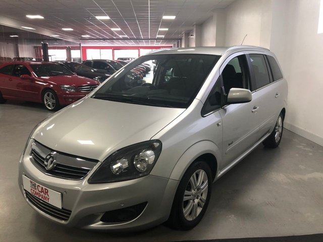 2012 62 Vauxhall Zafira 1.7 DESIGN NAV CDTI ECOFLEX 5d 108 BHP