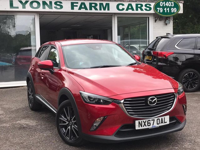 2017 67 Mazda CX-3 1.5 D SPORT NAV 5d 104 BHP