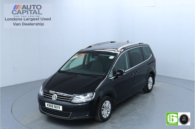 2018 VOLKSWAGEN SHARAN 2.0 TDI CR BlueMotion Tech SE NAV 150 Bhp Auto Euro 6 Low Emission