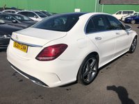 USED 2017 67 MERCEDES-BENZ C CLASS 2.1 C 250 D AMG LINE PREMIUM 4d 204 BHP 1 OWNER LOW MILEAGE AMAZING MERCEDES PREMIUM