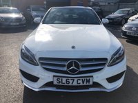 USED 2017 67 MERCEDES-BENZ C CLASS 2.1 C 250 D AMG LINE PREMIUM 4d 204 BHP 1 OWNER LOW MILEAGE AMAZING MERCEDES PREMIUM