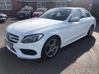 USED 2017 67 MERCEDES-BENZ C CLASS 2.1 C 250 D AMG LINE PREMIUM 4d 204 BHP 1 OWNER LOW MILEAGE AMAZING MERCEDES PREMIUM