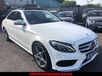 USED 2017 67 MERCEDES-BENZ C CLASS 2.1 C 250 D AMG LINE PREMIUM 4d 204 BHP 1 OWNER LOW MILEAGE AMAZING MERCEDES PREMIUM