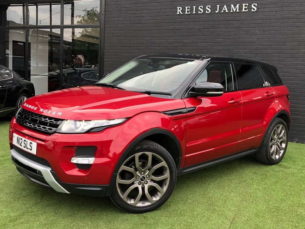 View our LAND ROVER RANGE ROVER EVOQUE